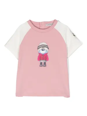 Moncler cartoon t shirt clearance