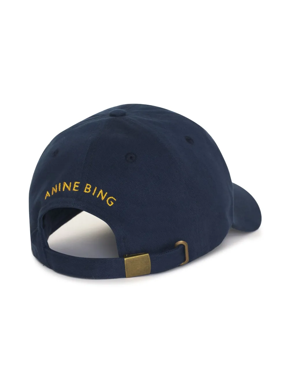 ANINE BING Jeremy honkbalpet met geborduurd logo - Blauw