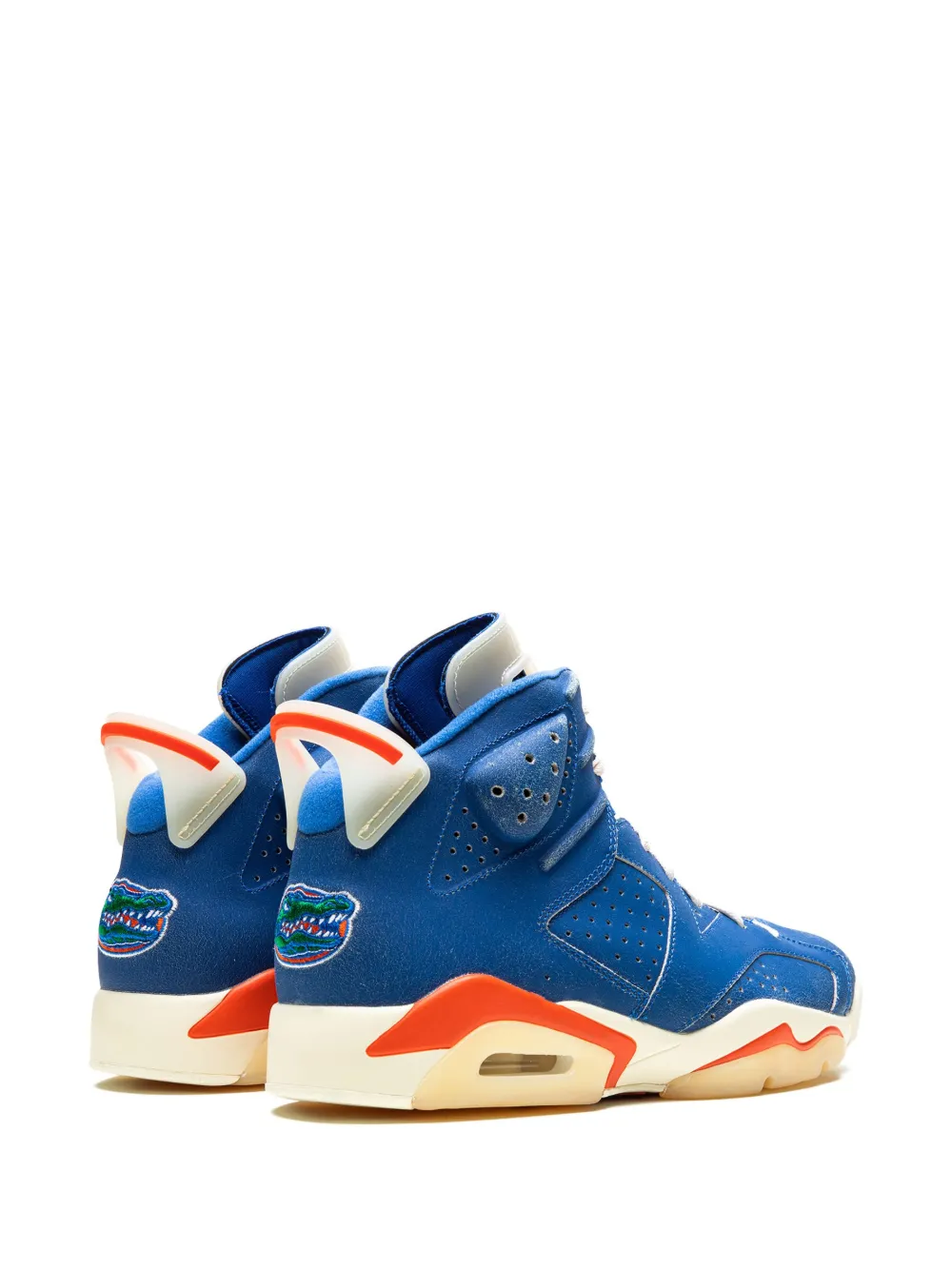 Shop Jordan Air  6 Florida Pe Sneakers In Blue