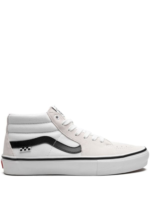 Grosso Mid "White/Black" Sneakers - Farfetch