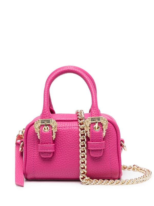 Versace Jeans Couture Baroque Buckle Crossbody Bag - Farfetch