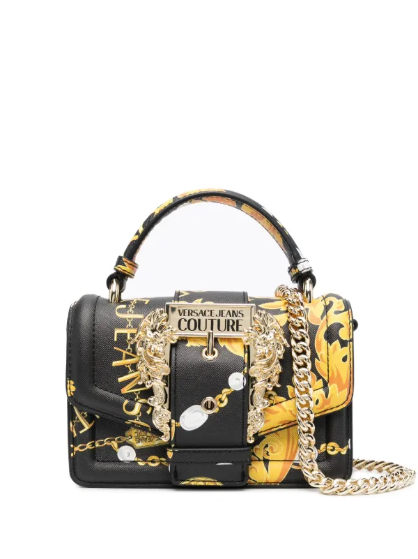 VERSACE JEANS COUTURE トートバッグ バロック ホワイト