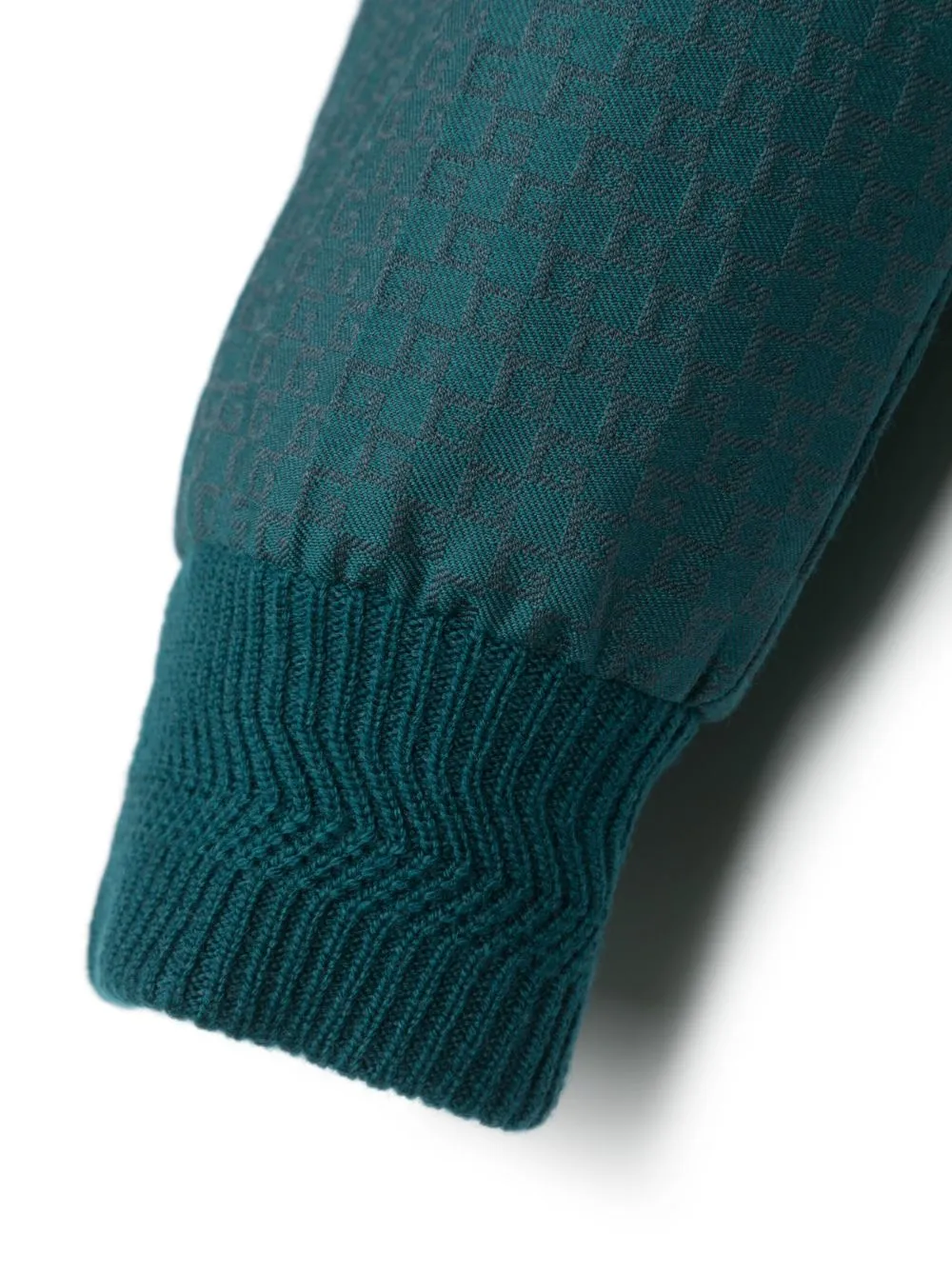  Gucci Kids Square G-print Wool Trousers - Green 