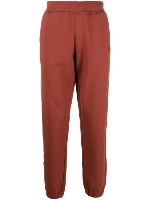 C.P. Company logo-embroidered cotton track pants