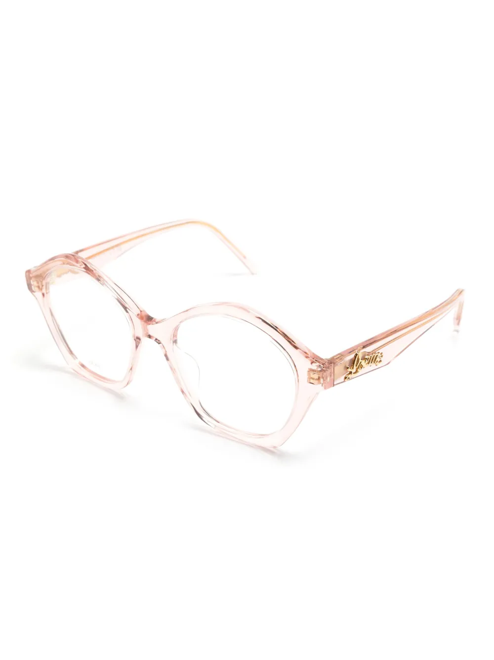 LOEWE Bril met vierkant montuur - Roze