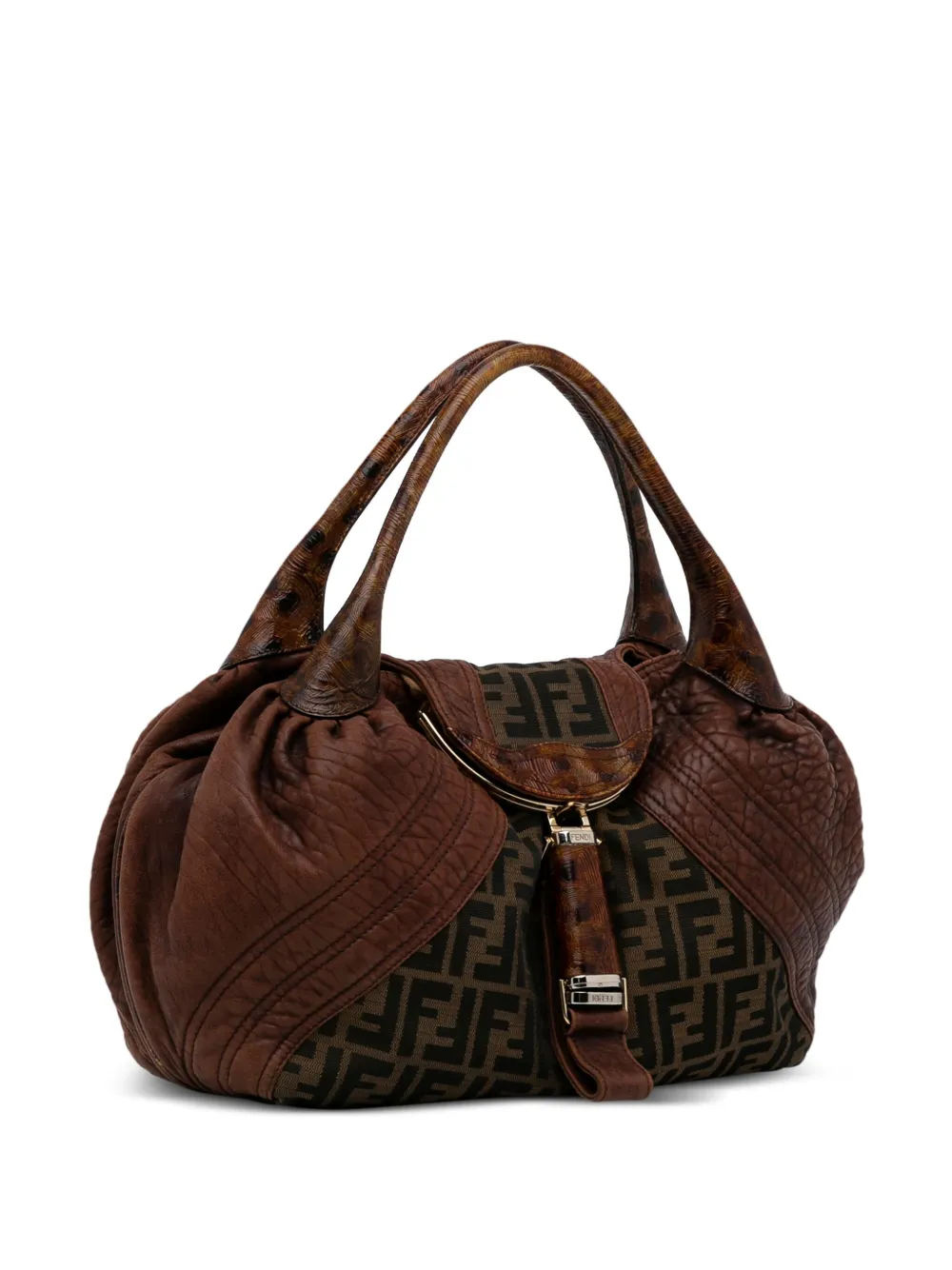 Fendi PreOwned Zucca Spy Shoulder Bag Farfetch