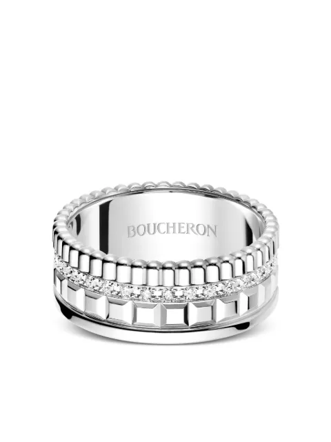 Boucheron anillo Quatre Radiant en oro blanco de 18kt con diamante