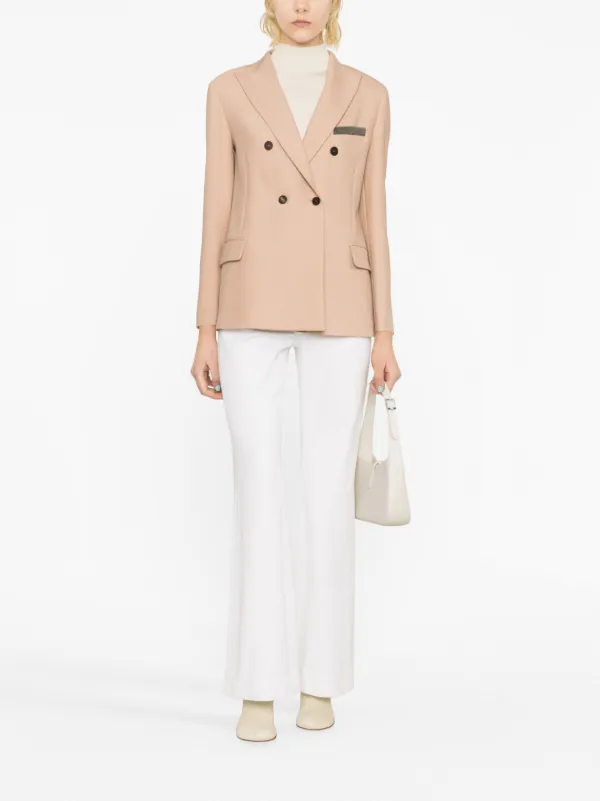 Fabiana Filippi ダブルジャケット | ニュートラル | FARFETCH JP