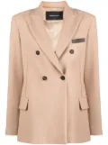 Fabiana Filippi double-breasted blazer - Neutrals