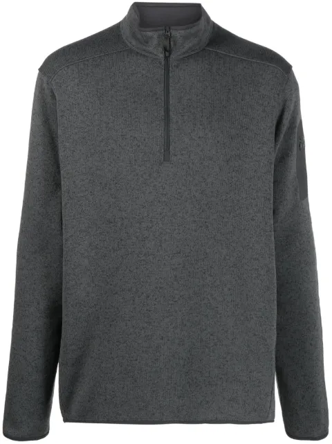 Arc'teryx half-zip jersey-fleece sweatshirt 