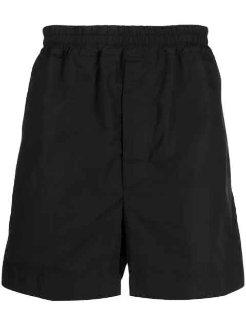 Ann Demeulemeester elasticated-waistband cotton shorts