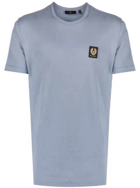 Belstaff logo-patch cotton T-shirt