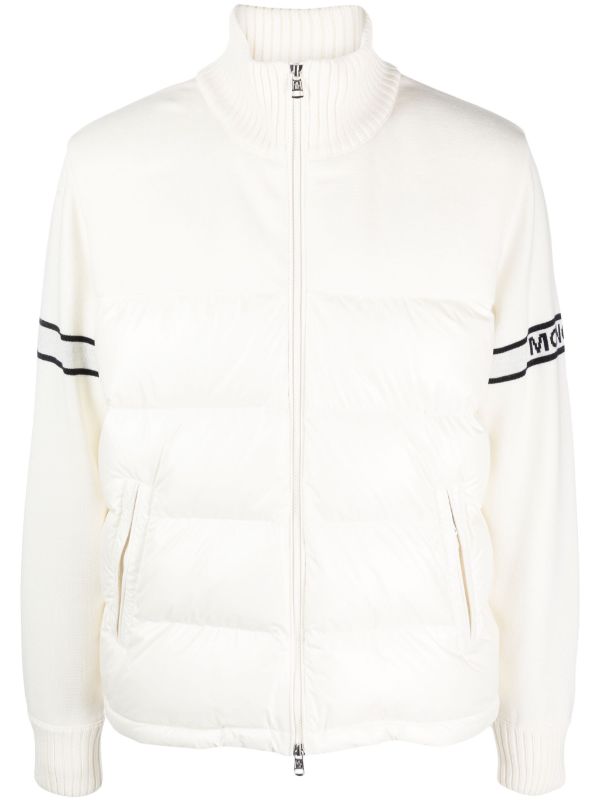 Moncler hotsell white cardigan