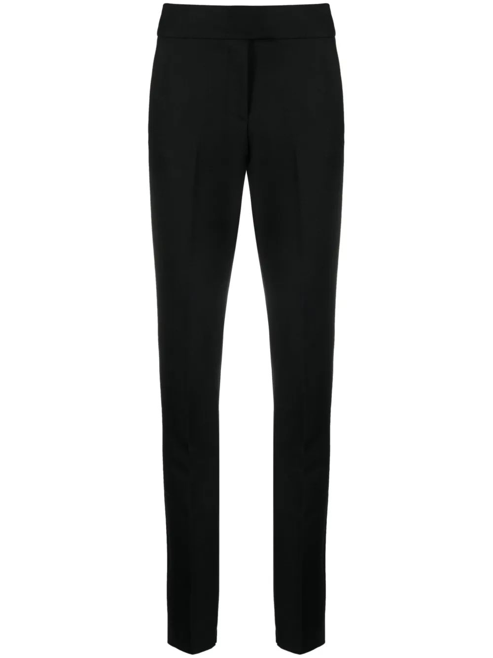 Fabiana Filippi High-waist Skinny-cut Trousers In Black
