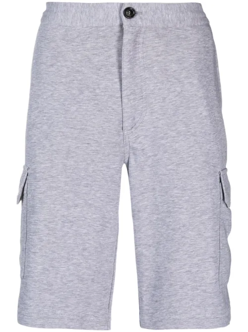 Short chiné à coupe droite - Brunello Cucinelli - Modalova