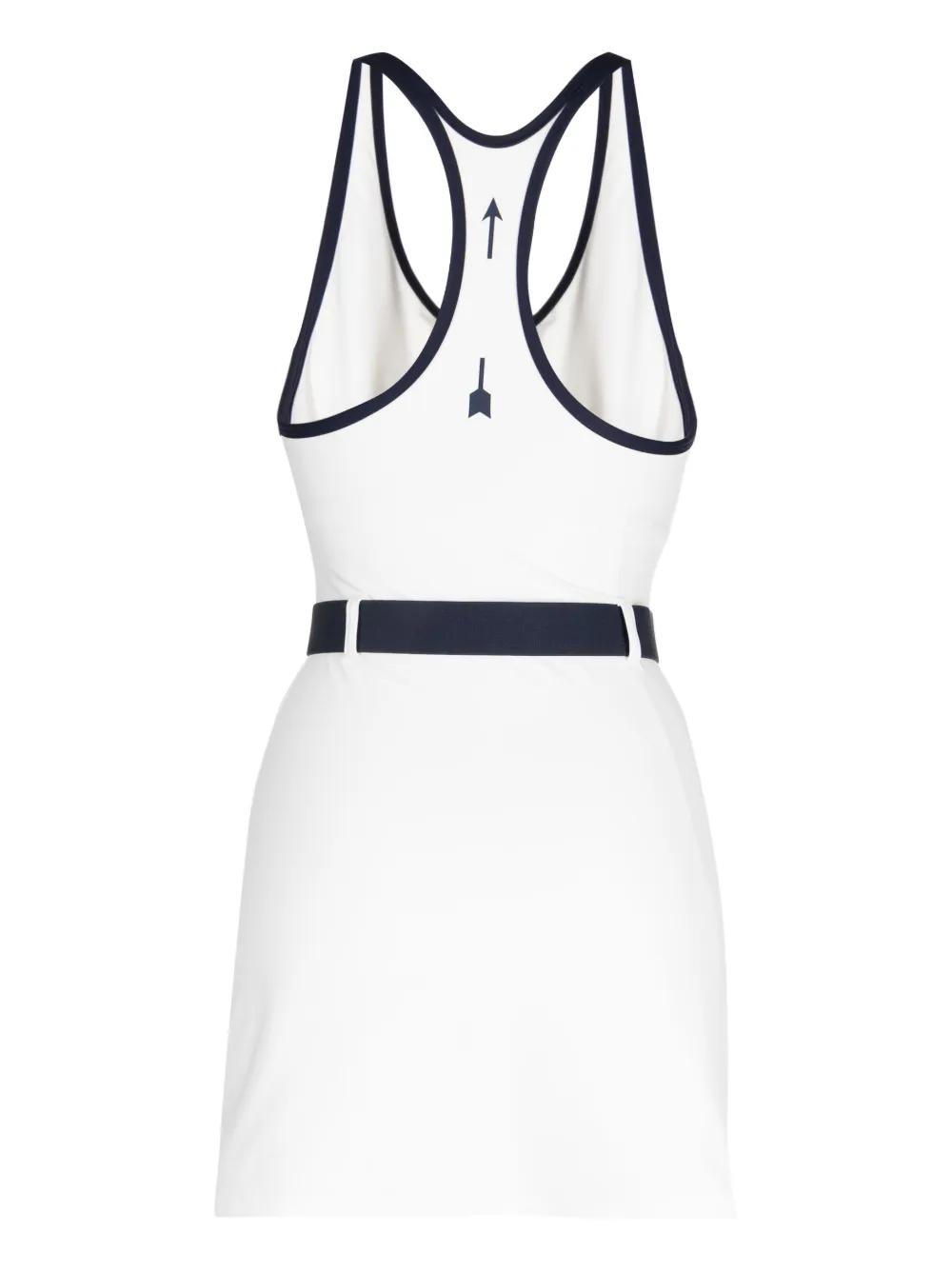 The Upside Mini-jurk met logoprint - Wit
