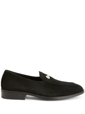 Giuseppe Zanotti G-Flash Loafers | Black | FARFETCH BN