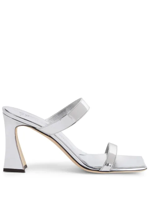 Giuseppe Zanotti 85mm Flaminia double-strap mules