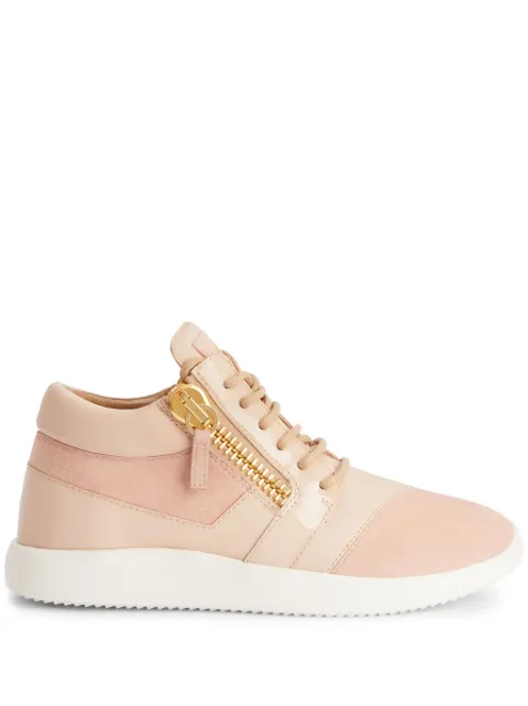 Giuseppe Zanotti Runner high-top panelled sneakers