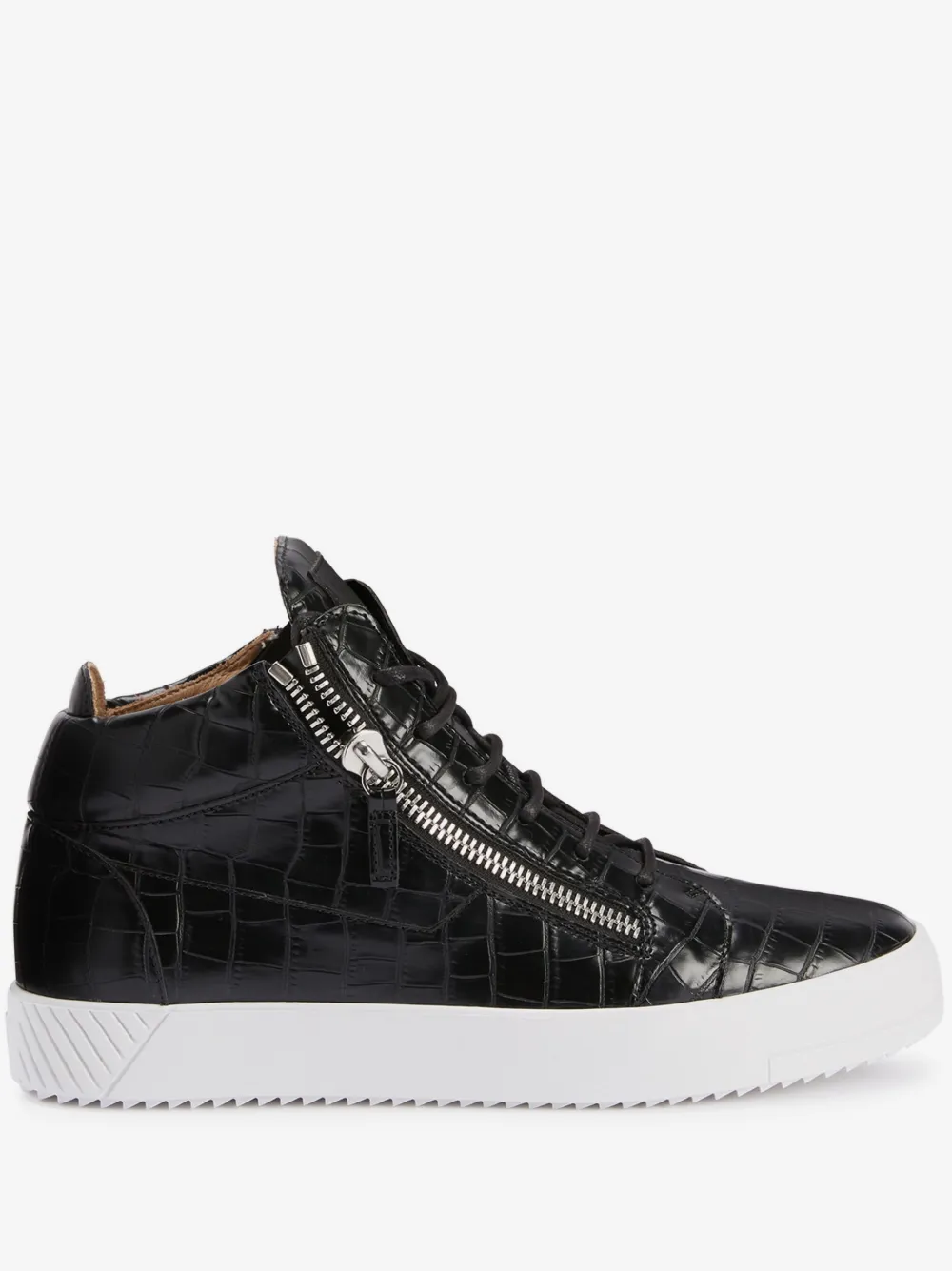 Giuseppe Zanotti Kriss mid-top Sneakers | Black | FARFETCH display picture 3