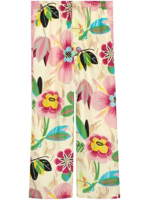 gucci silk pants