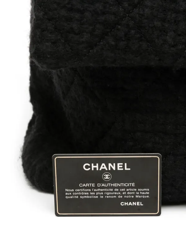 CHANEL Pre-Owned 2.55 XXL Reissue Shoulder Bag | Black | FARFETCH