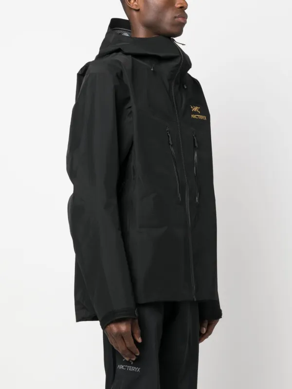 Arc'teryx Alpha SV GORE-TEX® Hooded Jacket | Black | FARFETCH