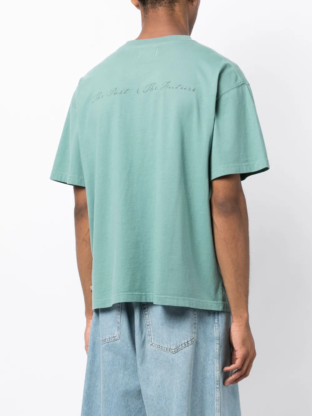 Honor The Gift Logo-print Cotton T-shirt In Green