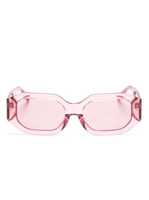 Linda Farrow x The Attico rectangle-frame sunglasses