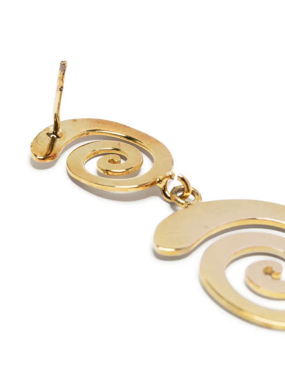 Albert Coll Fortuna Gold-plated Drop Earrings In Gold