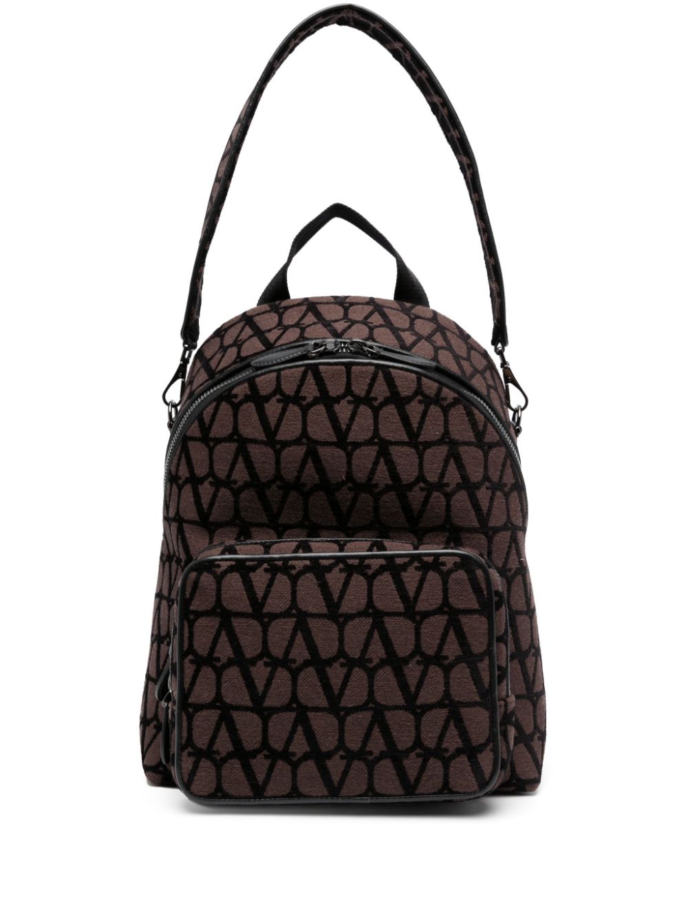 Image 1 of Valentino Garavani Toile Iconographe-jacquard backpack