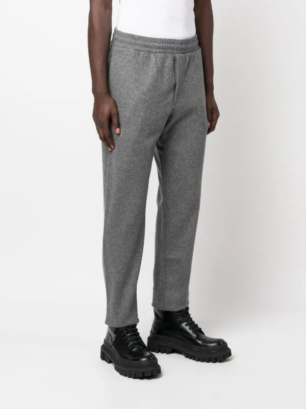 Moncler logo embroidered elasticated waistband Trousers Farfetch