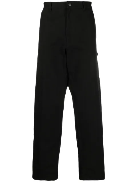 Moncler logo-embroidered cotton track pants