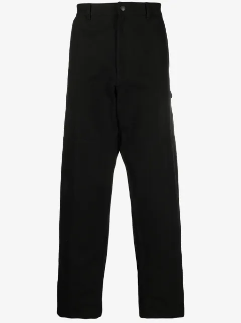 Moncler logo-embroidered cotton track pants