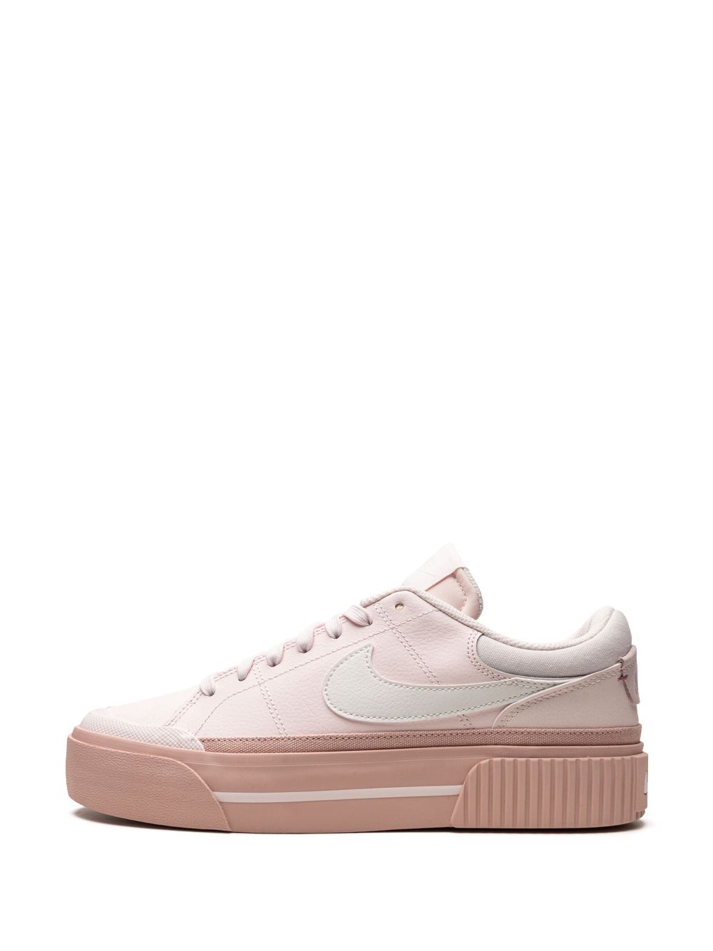 Shop Nike Court Legacy Lift "light Soft Pink" Sneakers