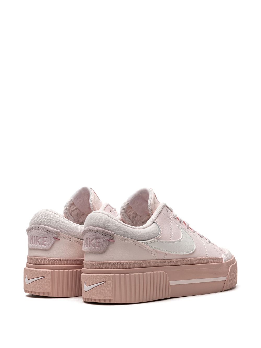 Shop Nike Court Legacy Lift "light Soft Pink" Sneakers