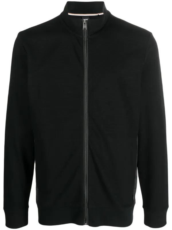 BlessU ブラック ジップアップジャケットsize M BOSS ジップアップ ジャケット | ブラック | FARFETCH JP