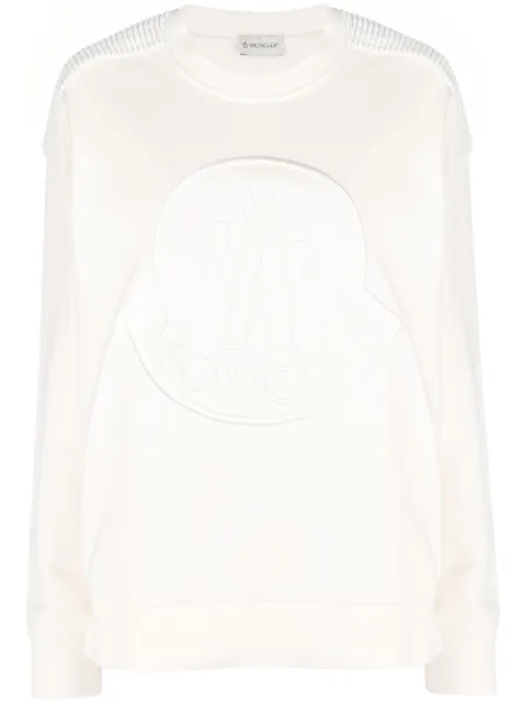 Moncler sudadera con parche del logo