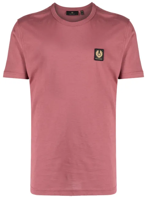 Belstaff logo-patch cotton T-shirt