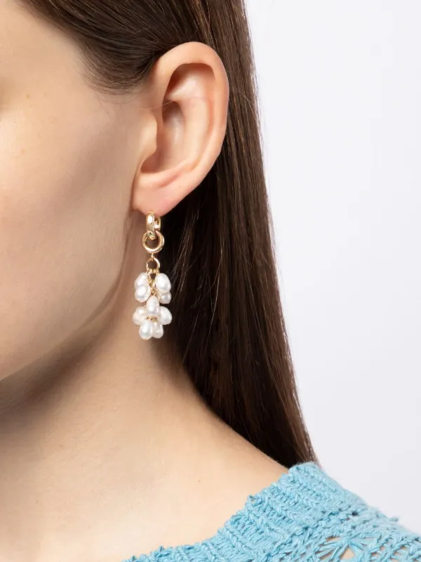 Kenneth jay lane pearl earrings outlet
