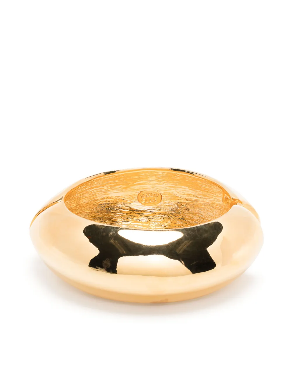 Kenneth Jay Lane polished hinged brangle | Gold | Image 1