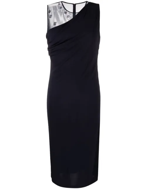 Givenchy mesh-panel midi dress