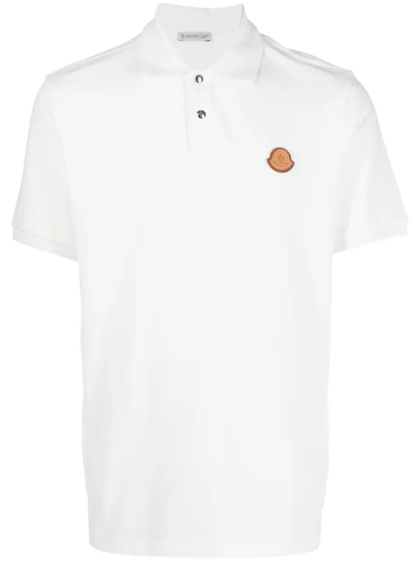 Moncler short hot sale sleeve polo