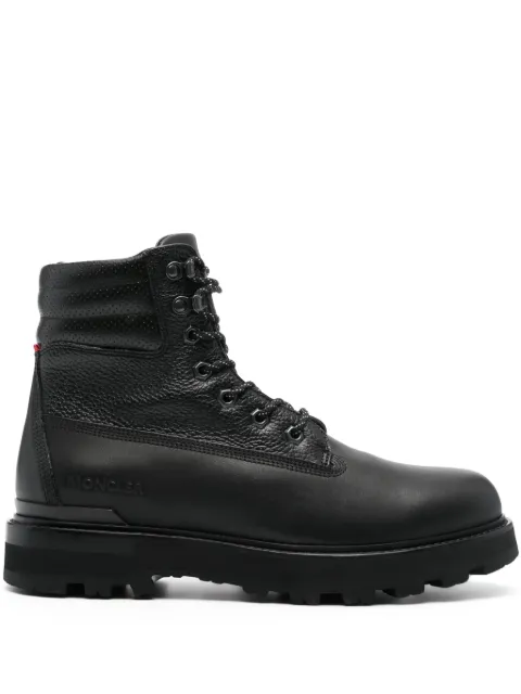 Moncler Peka lace-up leather boots