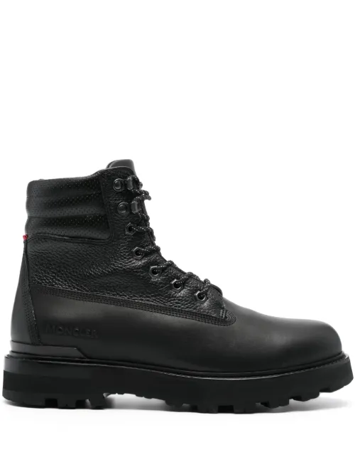 Bottines en cuir Peka à lacets - Moncler - Modalova