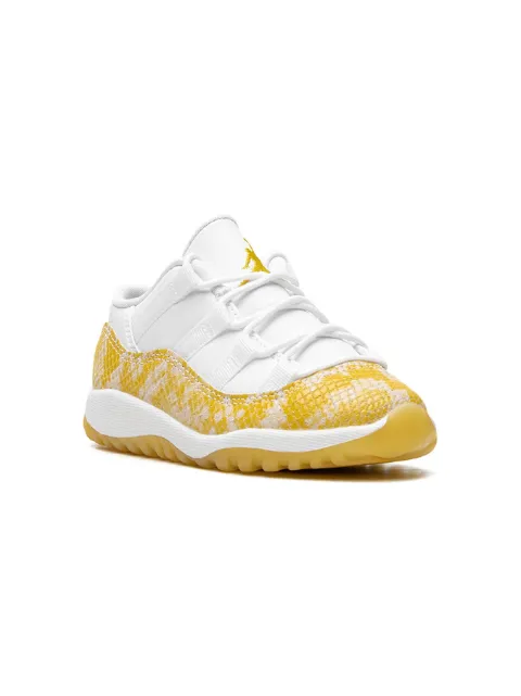 Jordan Kids Air Jordan 11 Low "Yellow Snakeskin" sneakers
