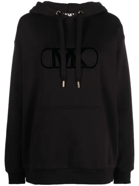 Michael Michael Kors logo-embossed drawstring hoodie 