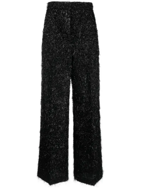 Fabiana Filippi fuzzy wide-leg trousers