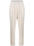 Fabiana Filippi Bevagna layered track pants - Neutrals