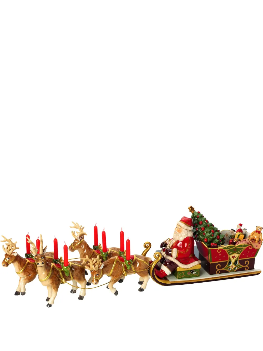 Villeroy & Boch Christmas Toys Memory Santa's sleight decoration | Red | Image 1